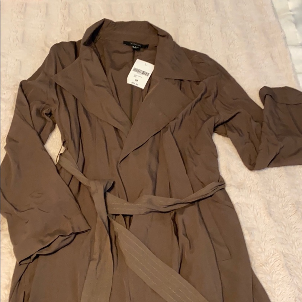 Olive Duster Forever 21